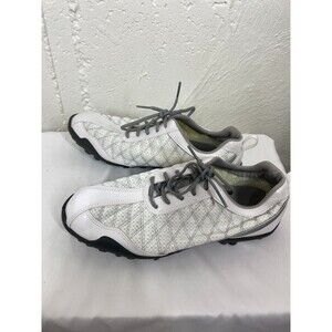 FootJoy Summer Series Superlite Womens Golf Shoes Spikeless Sz 8.5 White Sneaker